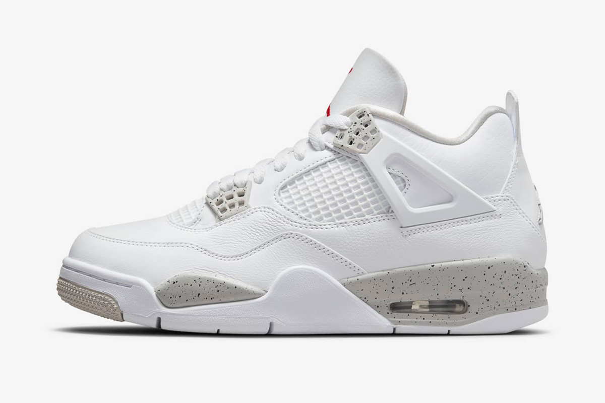 Nike Air Jordan 4 “Tech White”: Images 